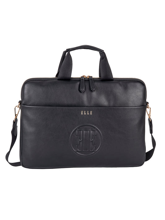 ELLE Embossed Slimline Laptop Bag