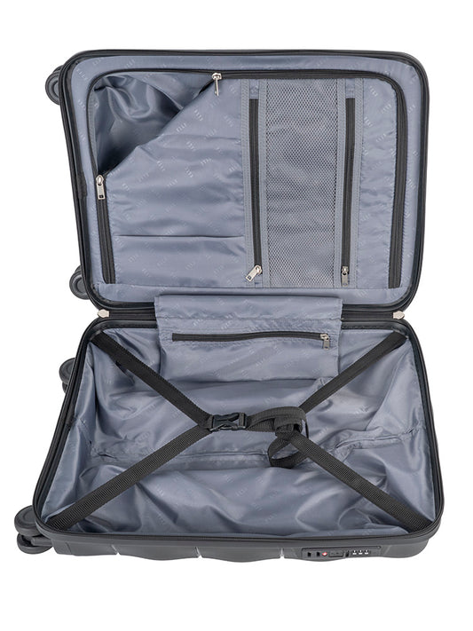 ELLE 4 Wheel Carry On Trolley Case