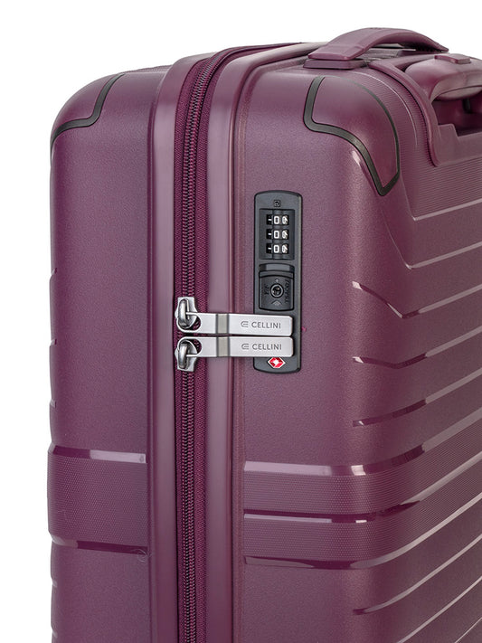 Cellini Guardlite 4 Wheel Carry On Trolley Case