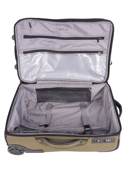 Cellini Nomad Carry-on Trolley Pullman with Oversized All Terrain Wheels