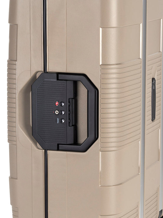 Cellini Safetech Zipperless Lock Medium 4 Wheel Trolley Case