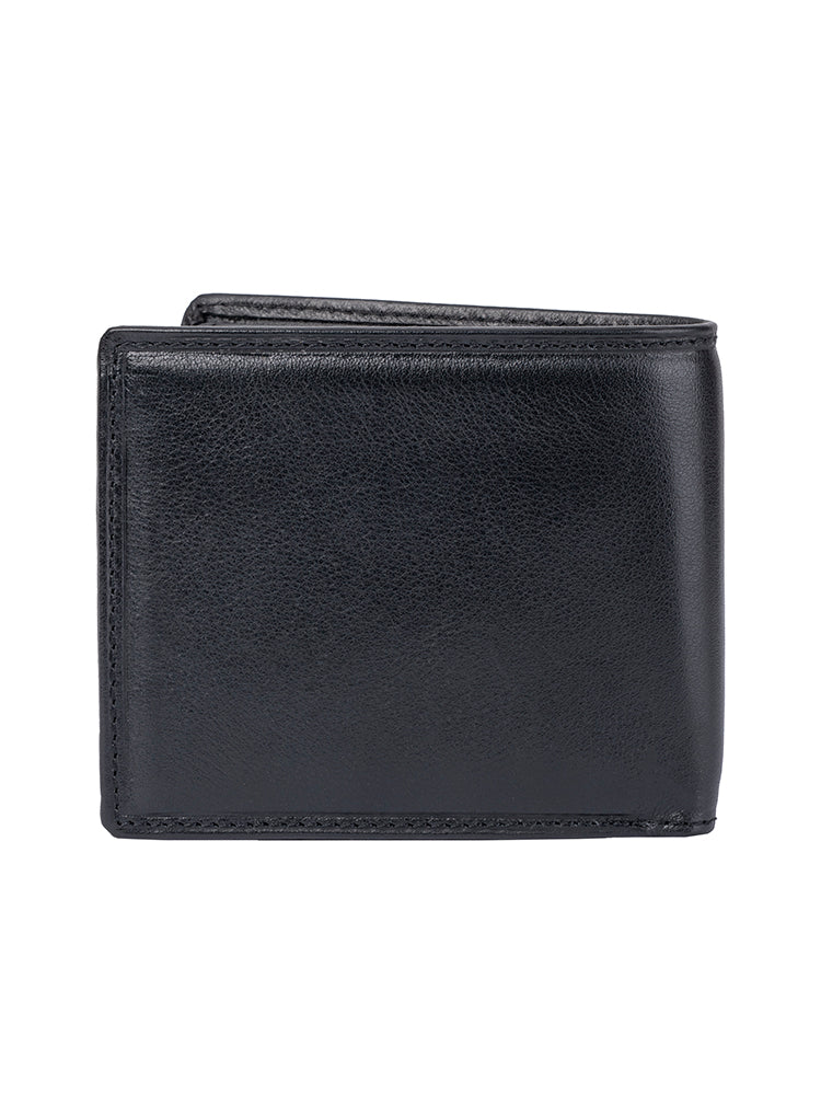 Polo Nappa Coin Billfold with Top Card Flap