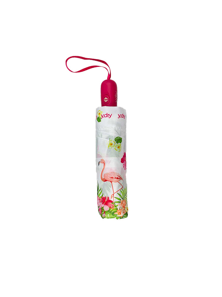 Y-Dry Flamingo Compact Umbrella