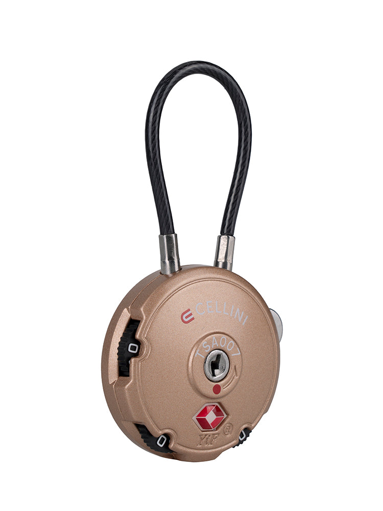 Cellini Round Loop TSA Lock