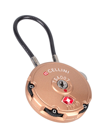 Cellini Round Loop TSA Lock