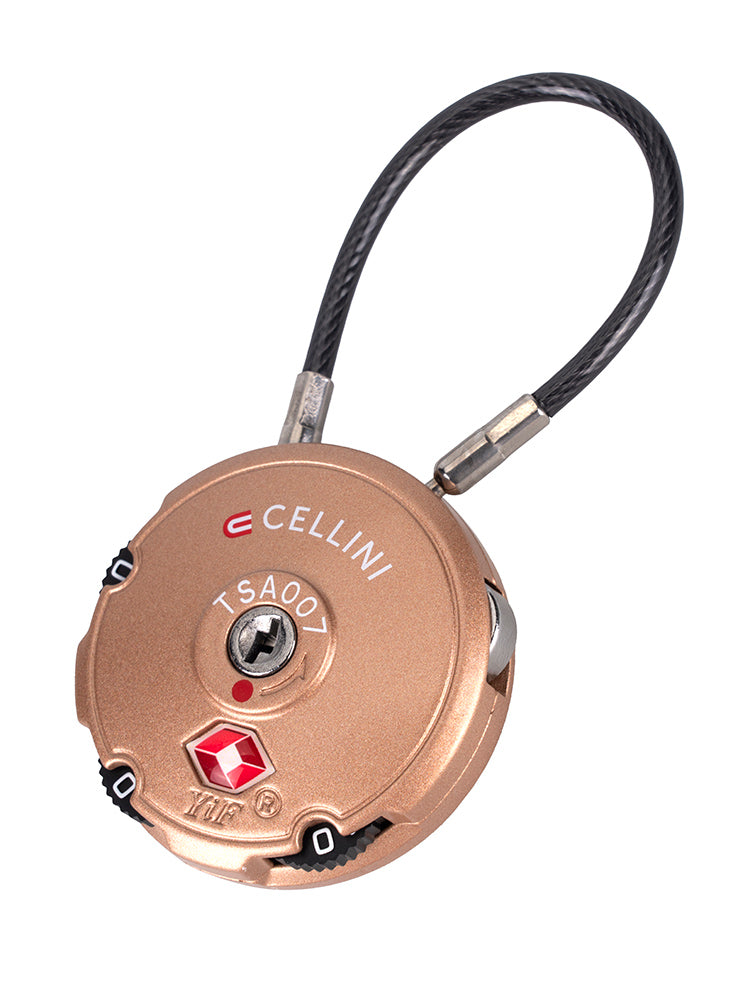Cellini Round Loop TSA Lock