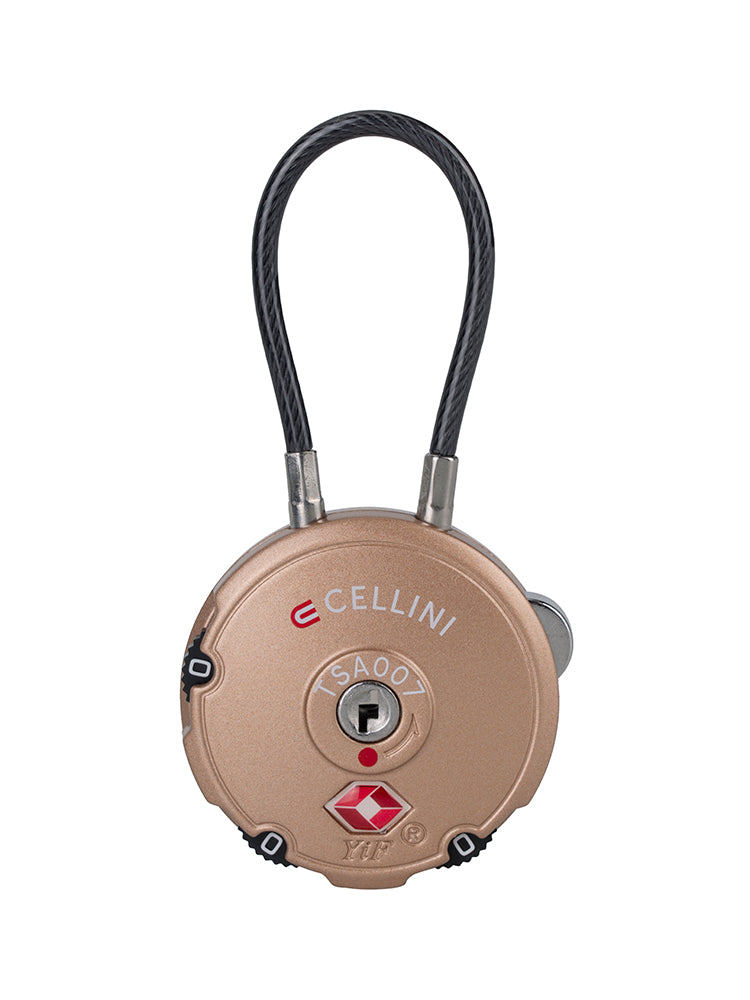 Cellini Round Loop TSA Lock