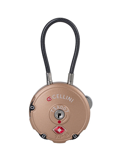 Cellini Round Loop TSA Lock