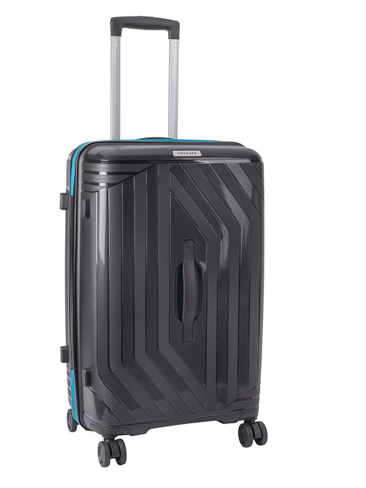 Voyager Trunk Carry On 4 Wheel Trolley Case
