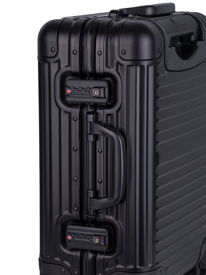 Cellini Aluminium 4-Wheel Carry On Trolley Case