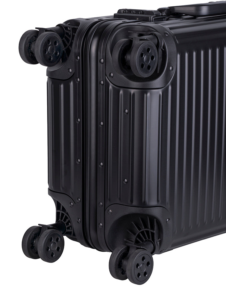 Cellini Aluminium 4-Wheel Carry On Trolley Case
