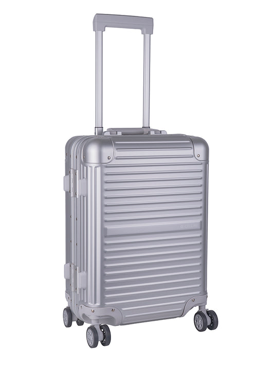 Cellini Aluminium 4-Wheel Carry On Trolley Case