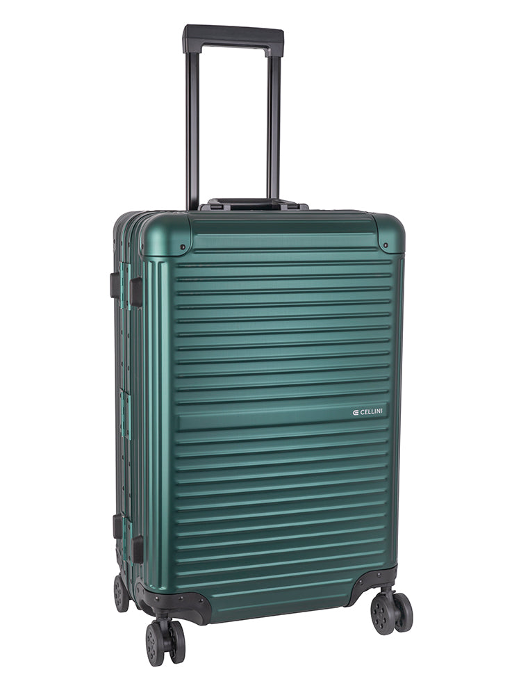 Cellini Aluminium Medium 4-Wheel Trolley Case