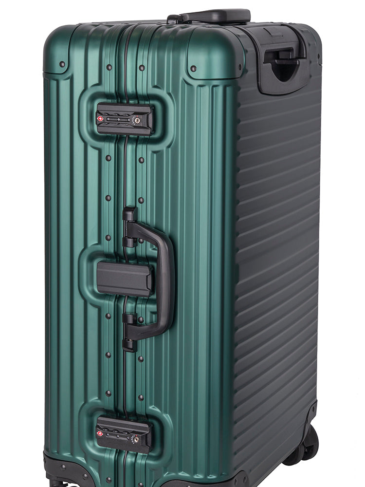 Cellini Aluminium Medium 4-Wheel Trolley Case
