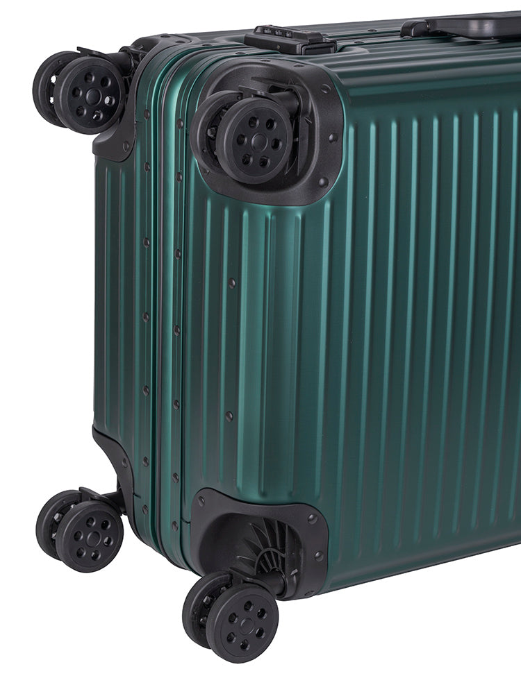 Cellini Aluminium Medium 4-Wheel Trolley Case