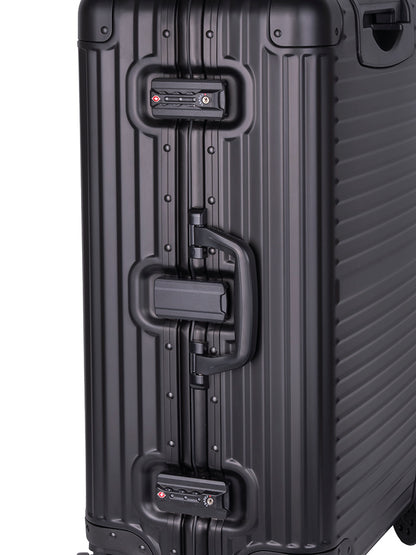 Cellini Aluminium Medium 4-Wheel Trolley Case