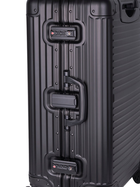 Cellini Aluminium Medium 4-Wheel Trolley Case