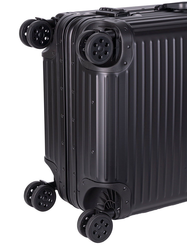 Cellini Aluminium Medium 4-Wheel Trolley Case