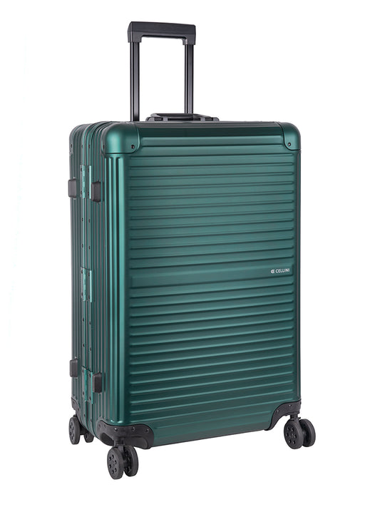 Cellini Aluminium Large 4-Wheel Trolley Case