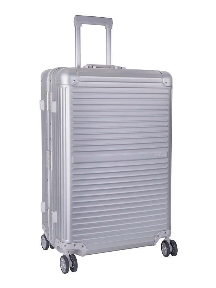 Cellini Aluminium Large 4-Wheel Trolley Case