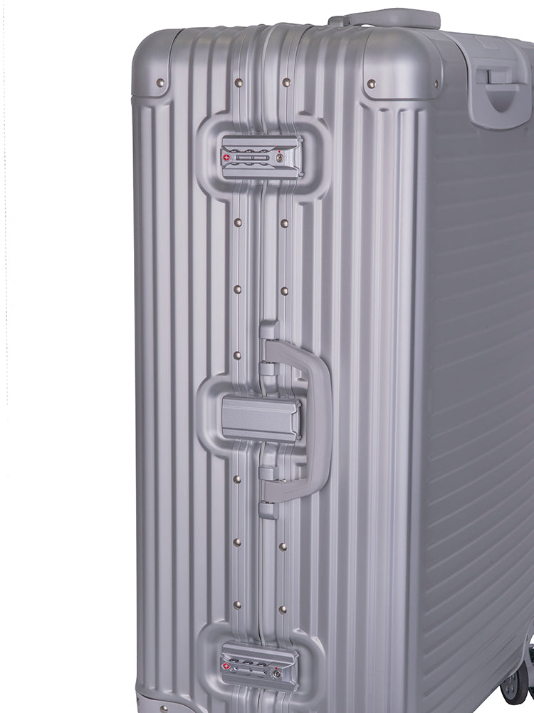 Cellini Aluminium Large 4-Wheel Trolley Case