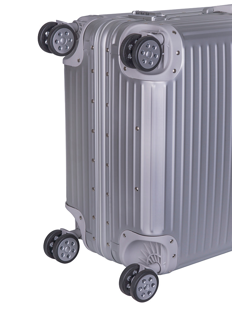 Cellini Aluminium Large 4-Wheel Trolley Case