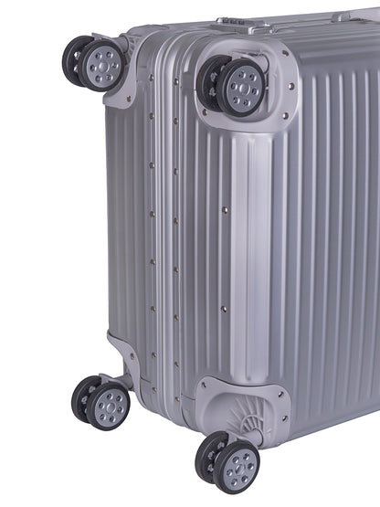 Cellini Aluminium Large 4-Wheel Trolley Case