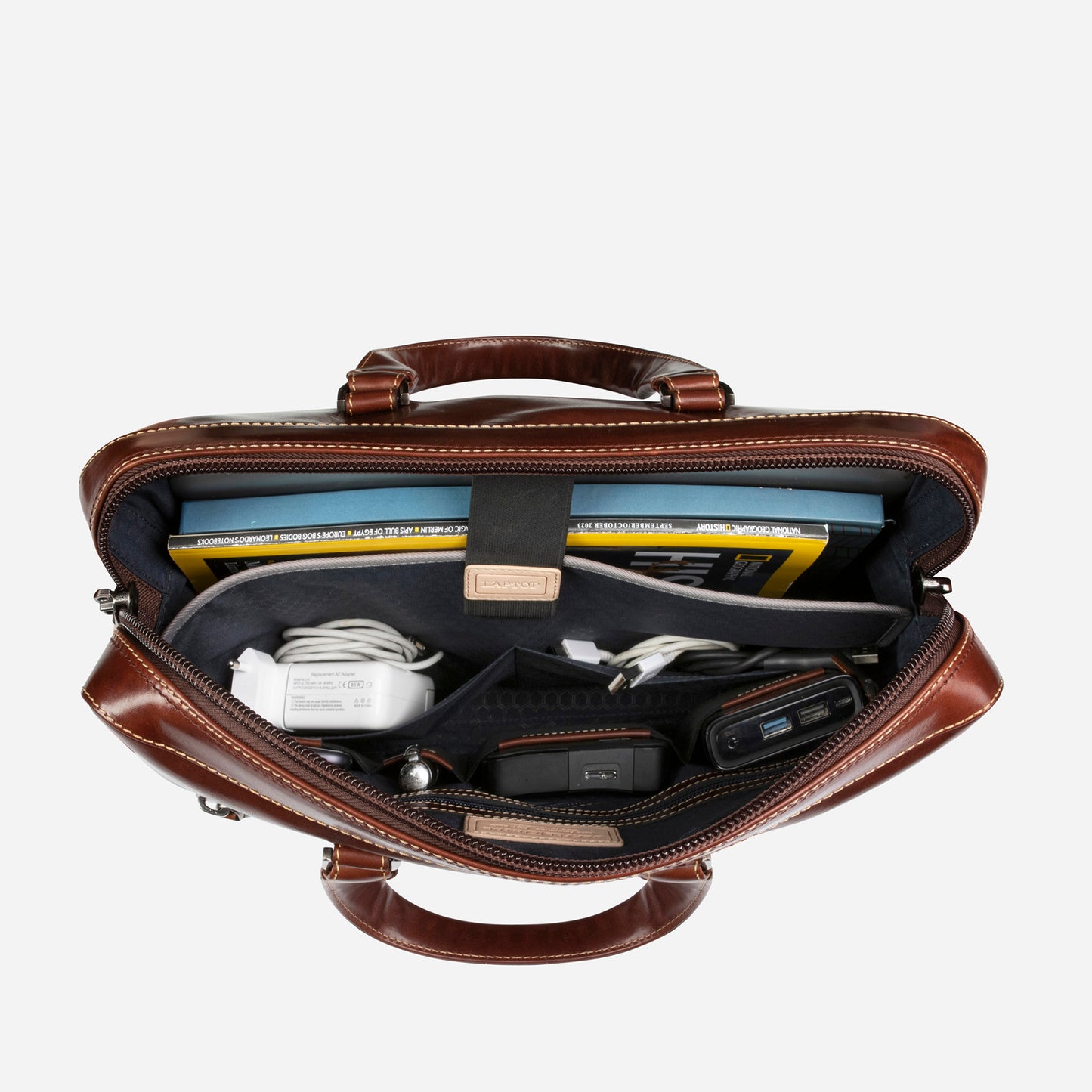 Jekyll & Hide Oxford 15" Leather Laptop Case
