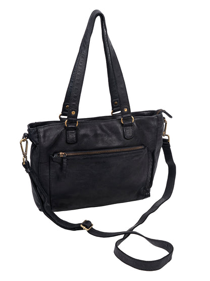 Cellini Diva Washed Leather Tote