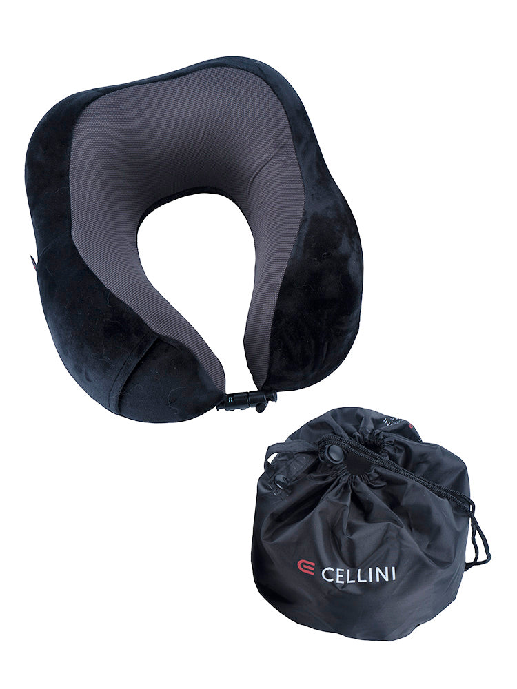 Cellini Accessories Roll-Up Memory Foam Travel Pillow