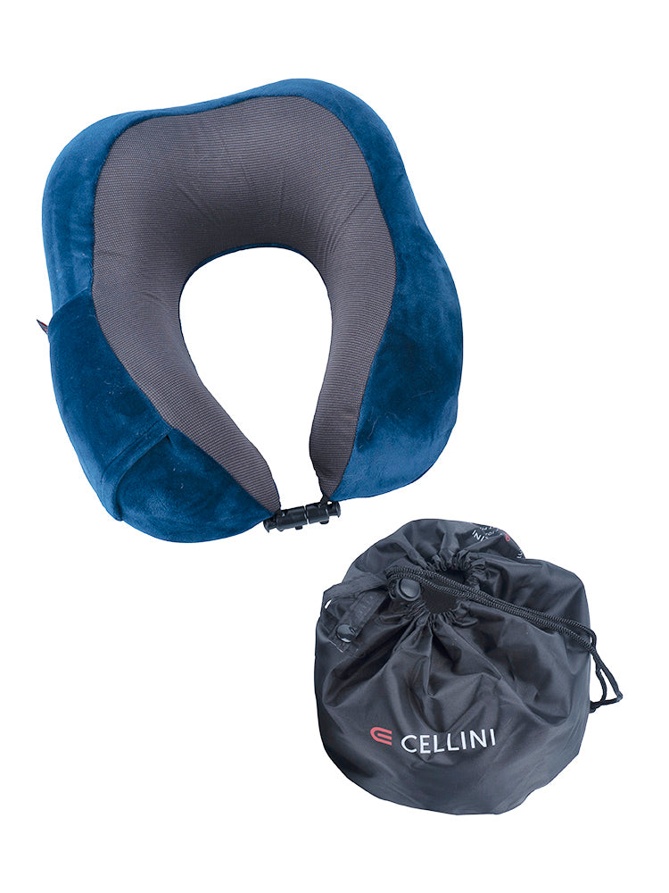 Cellini Accessories Roll-Up Memory Foam Travel Pillow