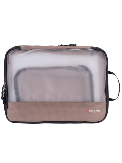 Cellini Travel Accessories 2 Pack Large and Medium Packing Cubes