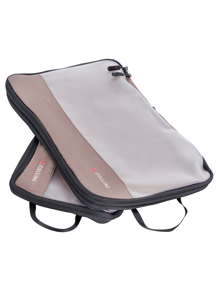 Cellini Travel Accessories 2 Pack Large and Medium Packing Cubes