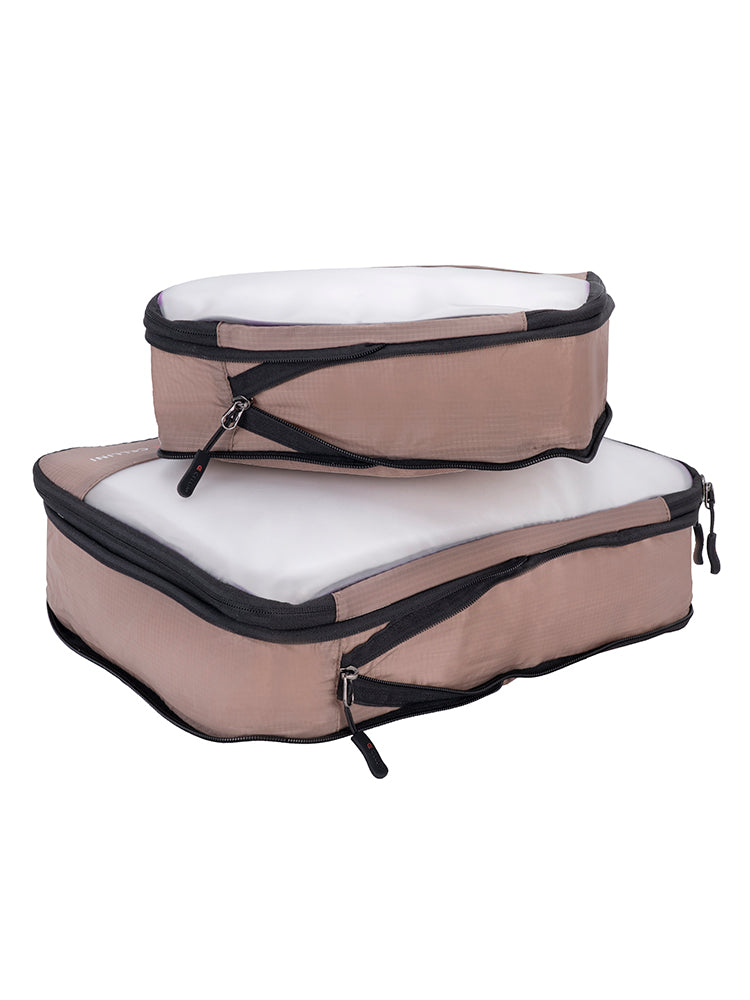 Cellini Travel Accessories 2 Pack Large and Medium Packing Cubes