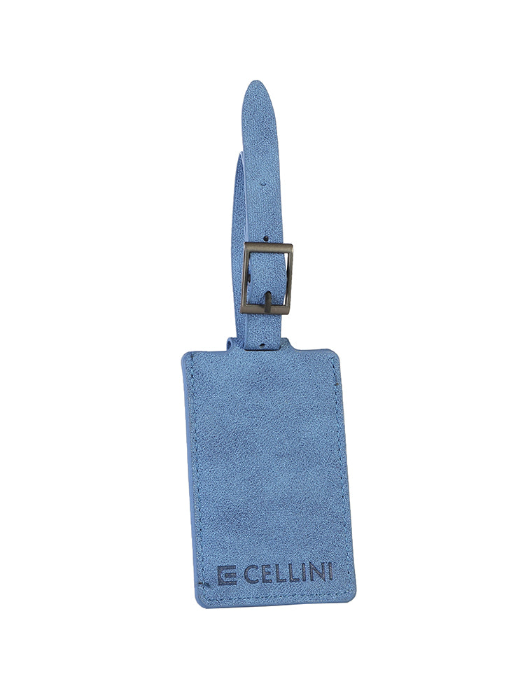 Cellini Accessories Pu Luggage Label Blue