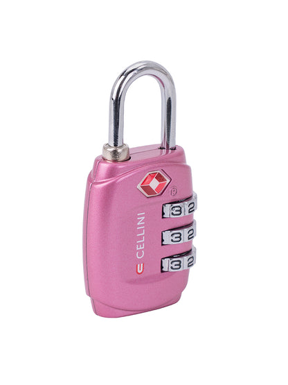 Cellini 3-Dial Combination TSA Lock