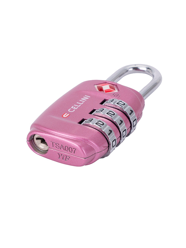 Cellini 3-Dial Combination TSA Lock