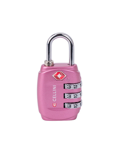Cellini 3-Dial Combination TSA Lock