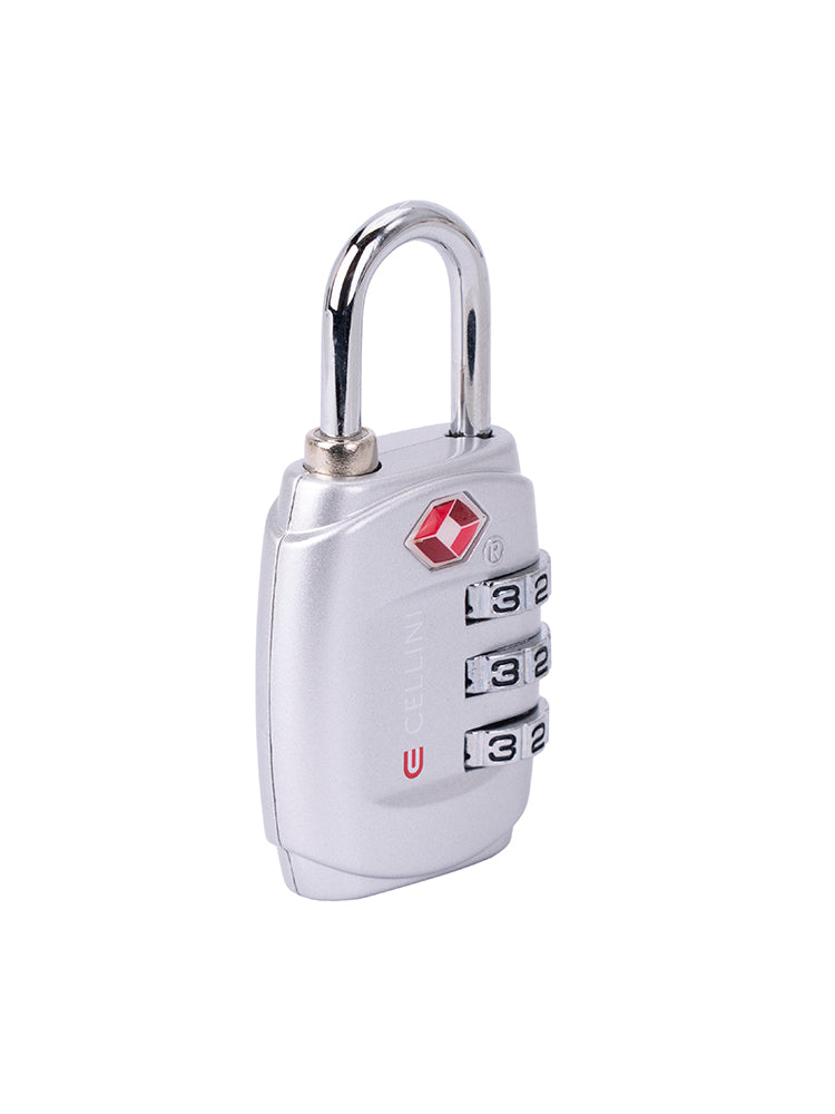 Cellini 3-Dial Combination TSA Lock