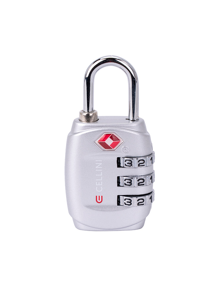 Cellini 3-Dial Combination TSA Lock