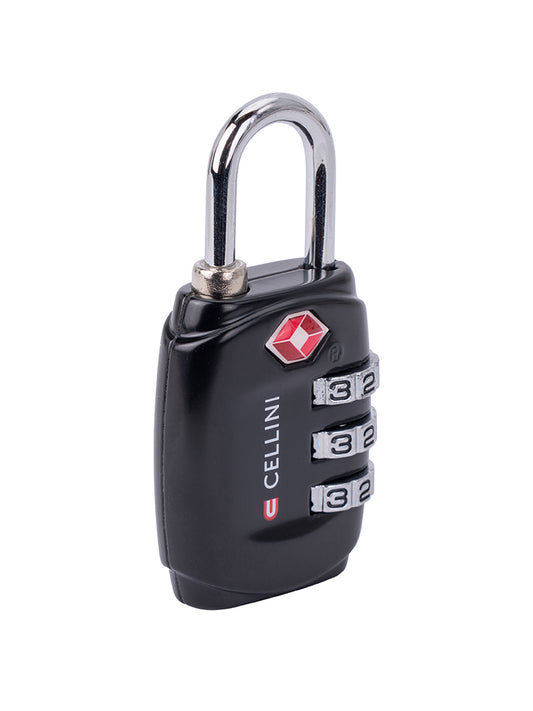 Cellini 3-Dial Combination TSA Lock