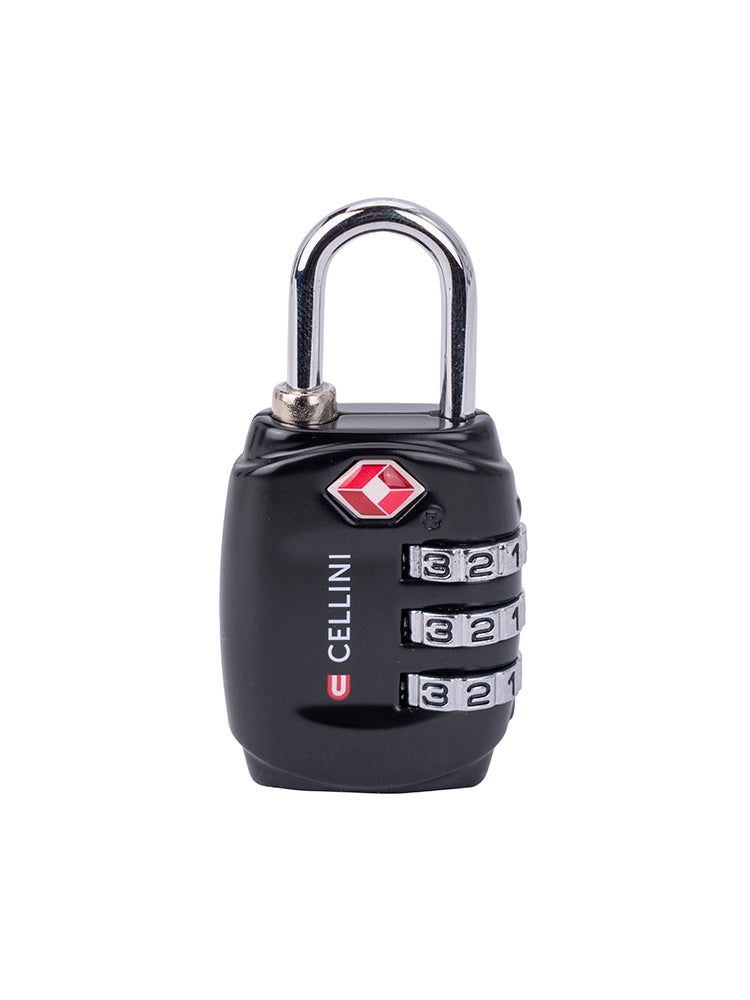 Cellini 3-Dial Combination TSA Lock