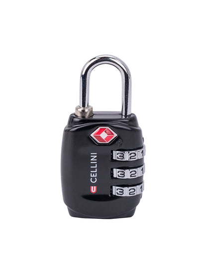Cellini 3-Dial Combination TSA Lock