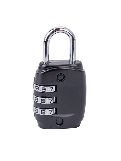 Cellini Accessories 3 Dial Combo Lock Black