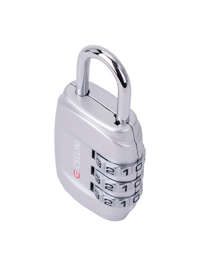 Cellini Accessories 3 Dail Combo Lcok Silver
