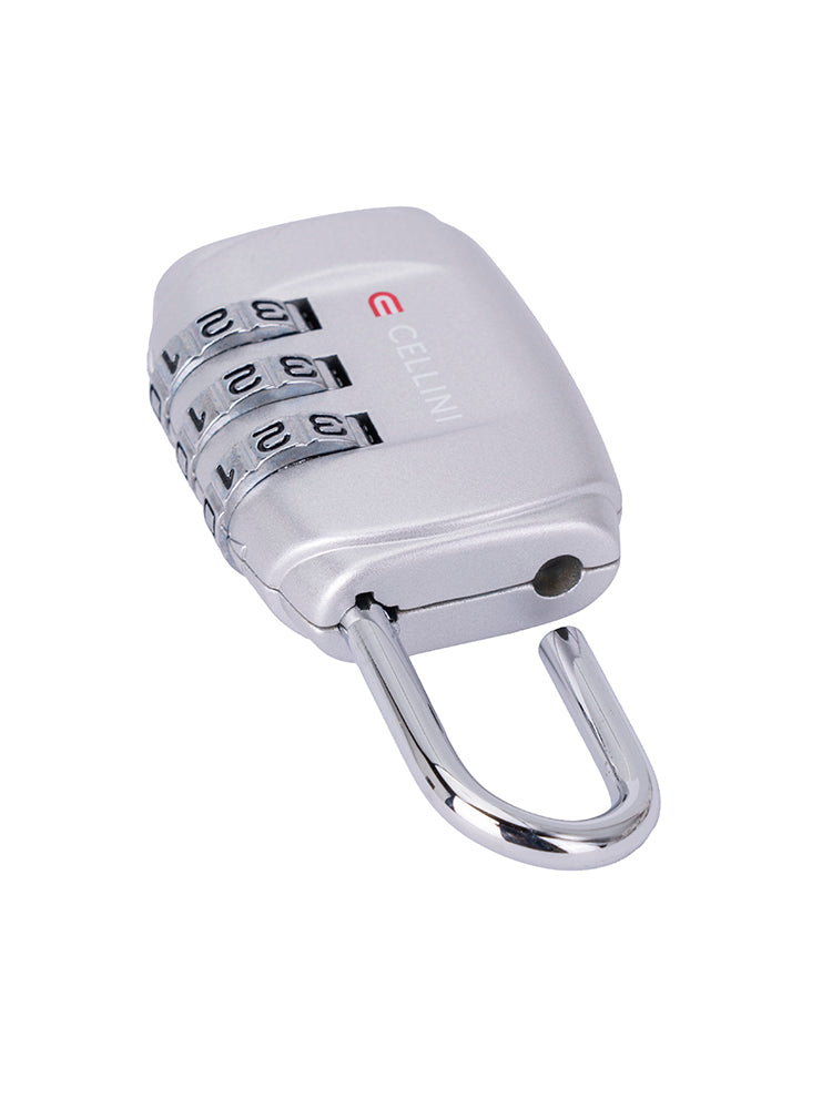 Cellini Accessories 3 Dail Combo Lcok Silver
