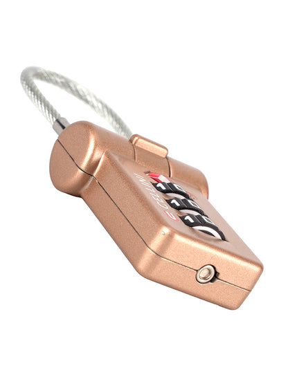 Cellini Quick Release 3-Dial TSA Cable Lock