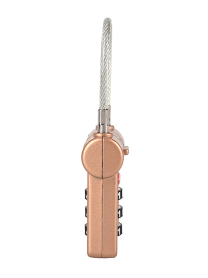 Cellini Quick Release 3-Dial TSA Cable Lock