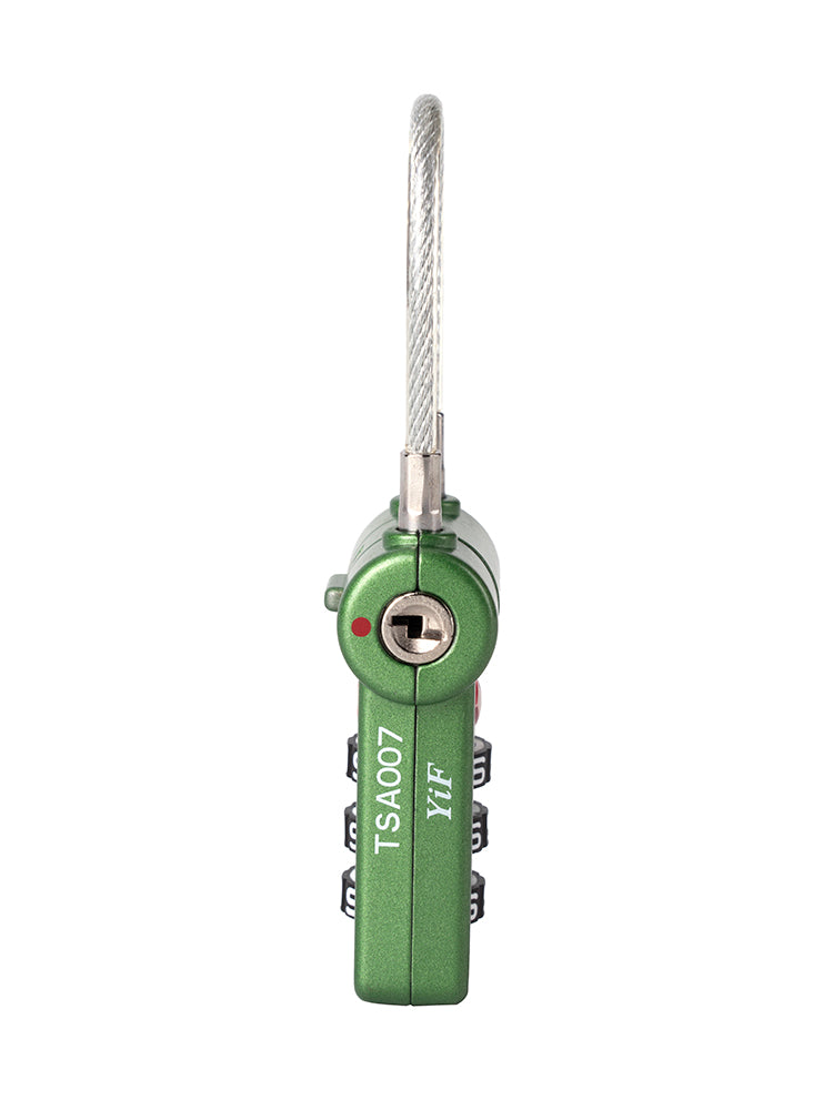 Cellini Quick Release 3-Dial TSA Cable Lock