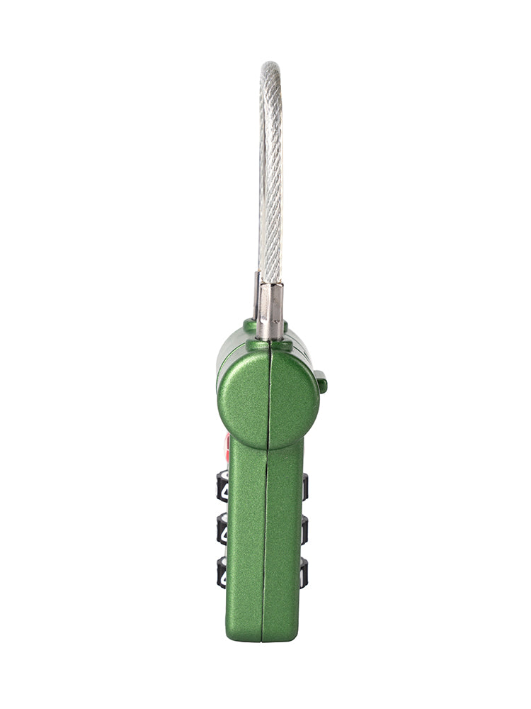 Cellini Quick Release 3-Dial TSA Cable Lock